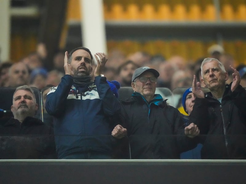 The Pompey fans returned from Molineux after witnessing a battling draw against Wolves.