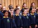 Young people helped to provide the entertainment.