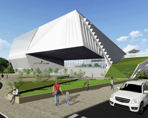 The proposed courts complex in Terryland