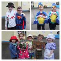 Celebrating Book Character Day at St Catherine's PS
