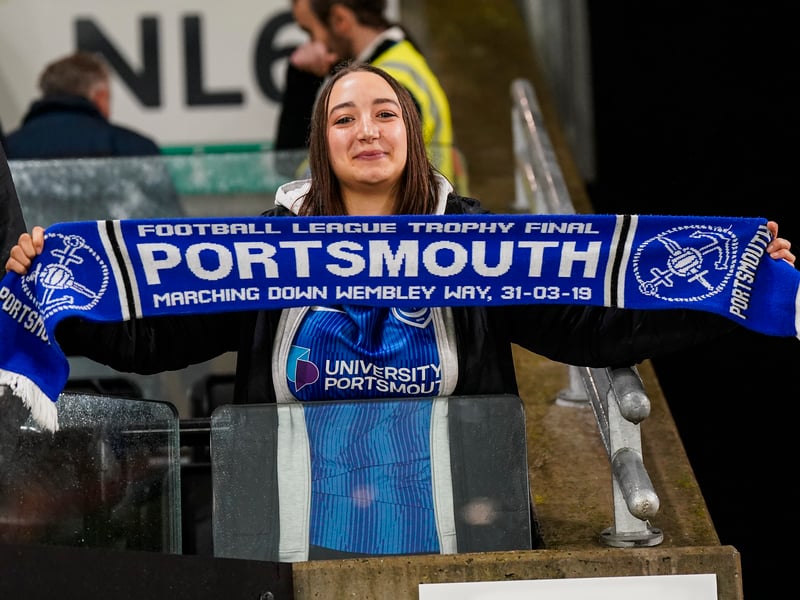 Heading home happy after witnessing Pompey come from a goal down to earn a well-deserved point at Molineux.
