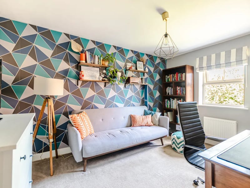 On the first floor are two well-proportioned double bedrooms, both beautifully decorated and thoughtfully styled.