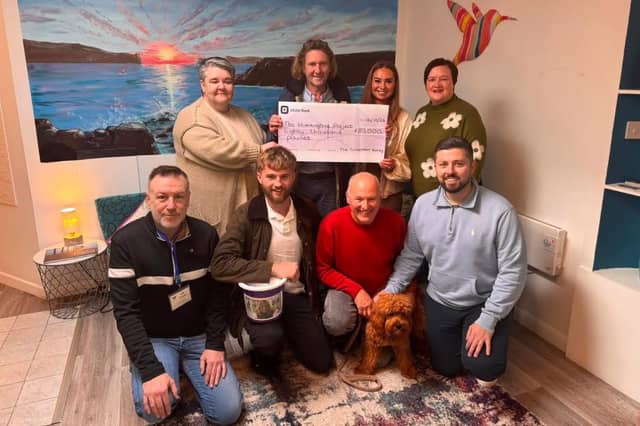 On World Mental Health Day, we were delighted to welcome the Culbertson family into the Hummingbird family, and receive their MASSIVE donation of £80,000! We are so grateful and will ensure that this money goes a long, long way to helping people to stay well, and speak up early. Every penny of this money will be used to provide a new service, to the Causeway Coast community and beyond- get geared up everyone and stay tuned!
