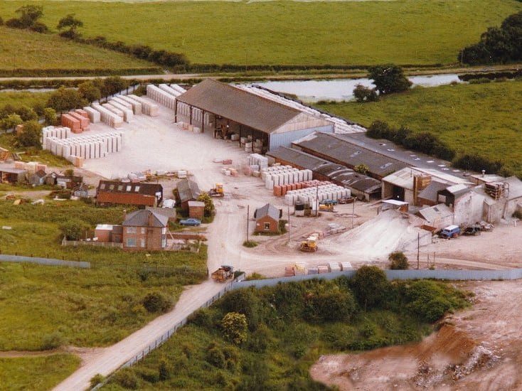 Cottam Hall Brickworks, Ingol, 1980. The site has subsequently seen numerous regeneration proposals