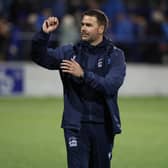 Linfield manager David Healy.