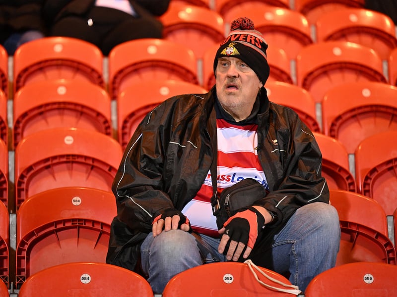 A crowd of 7,202 supporters were in attendance for the rainy evening fixture at the Club Doncaster Sports Village