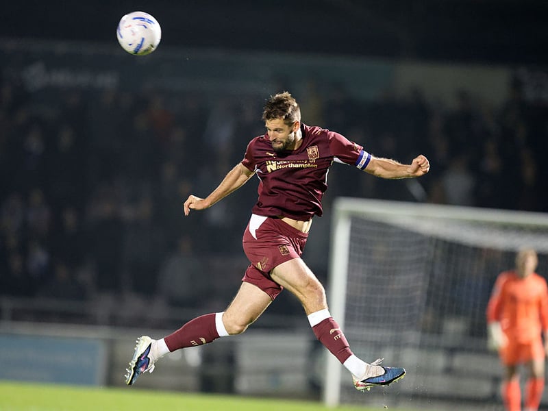 Similar story for the captain, who made a big block to keep Cobblers in the game in the second half but otherwise most of the action came at the other end... 6