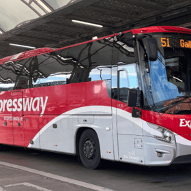 Bus Eireann Expressway bus to Galway