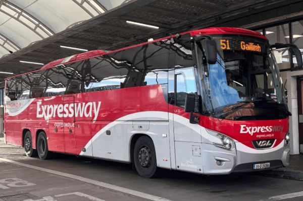 Bus Eireann Expressway bus to Galway