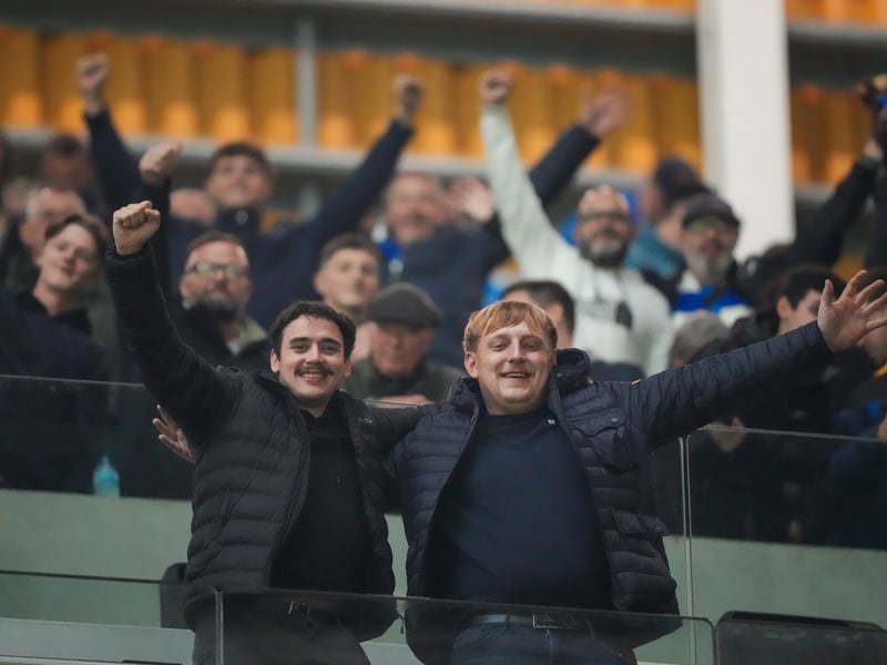 Tuesday night's trip to Molineux was Pompey's first since October 2009.