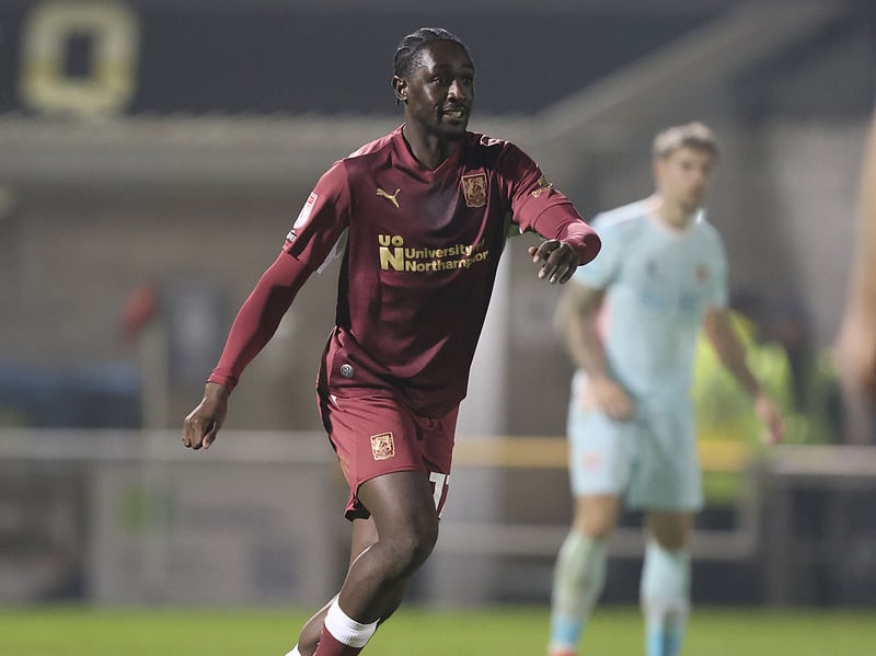 No joy in the closing stages. Cobblers lacked a physical presence up top, though their crosses were too floaty anyway... 6