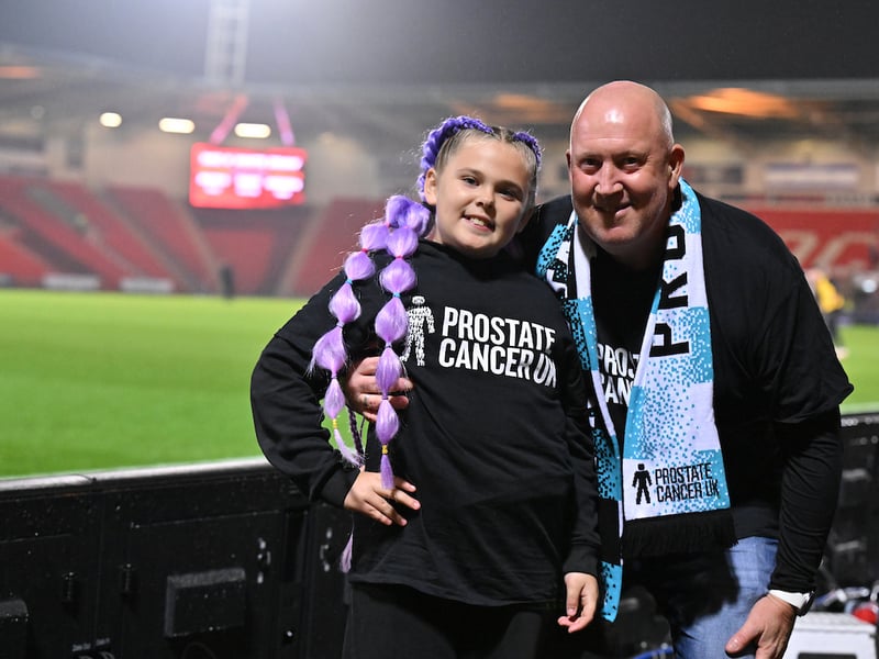 A crowd of 7,202 supporters were in attendance for the rainy evening fixture at the Club Doncaster Sports Village
