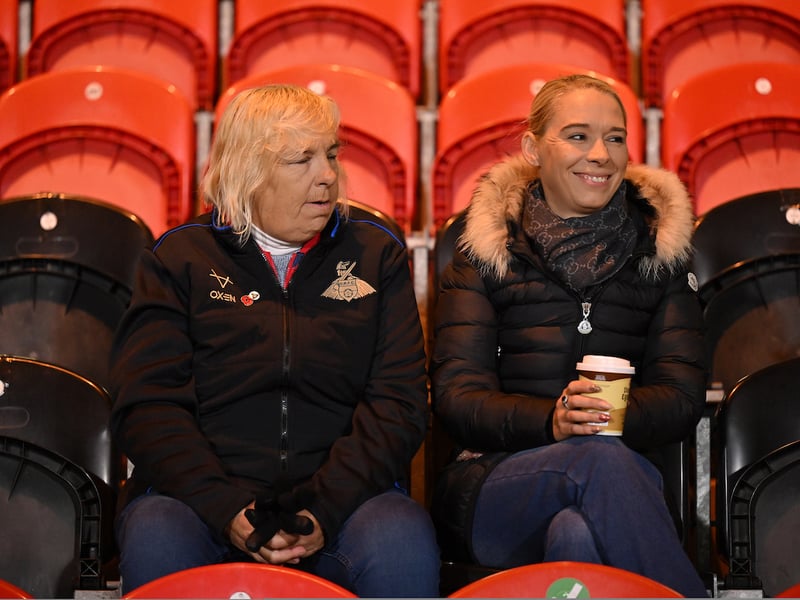 A crowd of 7,202 supporters were in attendance for the rainy evening fixture at the Club Doncaster Sports Village