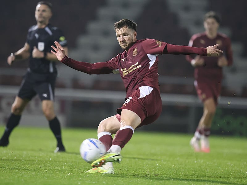 Dictated terms for 35 minutes and set the platform for Cobblers to dominate. But Cobblers then played too much in front of Tranmere in the second 45. He touched the ball a massive 134 times, more than double anyone else on the pitch, but struggled to pierce through the away side's compact shape, not helped by the lack of movement ahead of him... 6