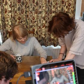 A still from Fieldwork, the award-winning short that Oranmore filmmaker Harry McGrady, 18, is developing into his first feature film. 