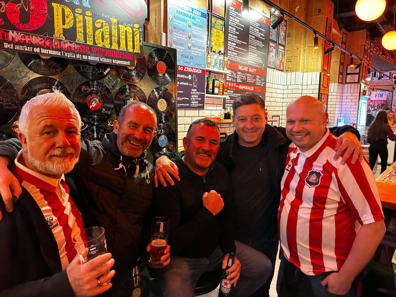 SAFC fans coming together before the game