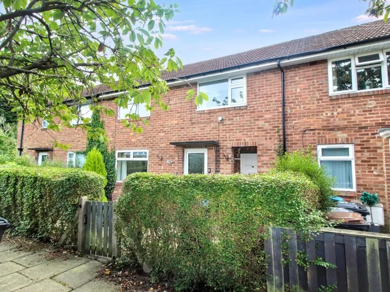 This three bedroom and one bathroom terraced house is for sale with Hunters for £160,000