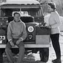 Major Derek Cooper and his wife Pam in Hungary.