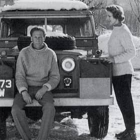 Major Derek Cooper and his wife Pam in Hungary.