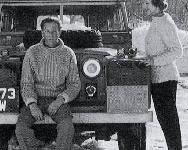Major Derek Cooper and his wife Pam in Hungary.