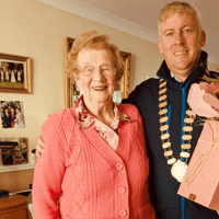Galway local celebrating 100th birthday does 'the right thing' with Catherine Connolly's cheque