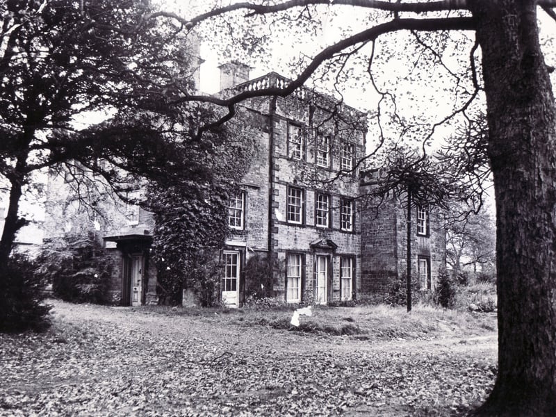 Mosborough Hall pictured in 22nd October 1974. The historic 12th-century manor house now operates as a hotel.