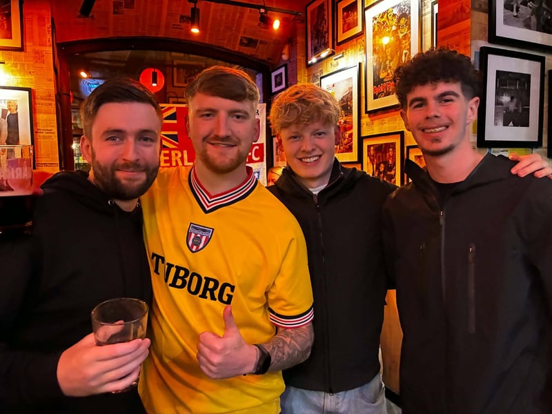 It was party time for Black Cats fans in Poznan