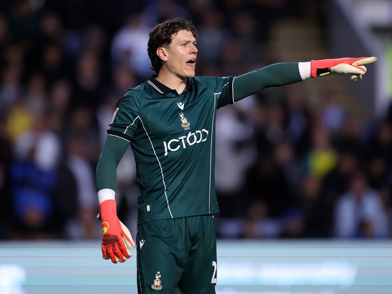 The former Dundee goalkeeper has been in excellent form for his new side, Bradford. Currently third in the EFL League One table, he's kept eight clean sheets in 10 appearances. However, he's already been forced to work under two managers at Valley Parade after the boss who signed him, Graham Alexander, was poached by Preston North End last month.