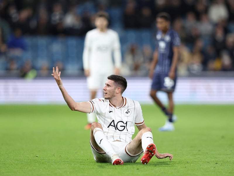 It's been a slow start to life for Stewart in Wales, but he's gradually building back to full fitness with his new side. He's yet to score, but he's already endeared himself to supporters with a goal-saving clearance in a vital 1-0 away win at promotion rivals Millwall last week. Currently on course for promotion, Swansea are one point clear at the top of the EFL Championship.