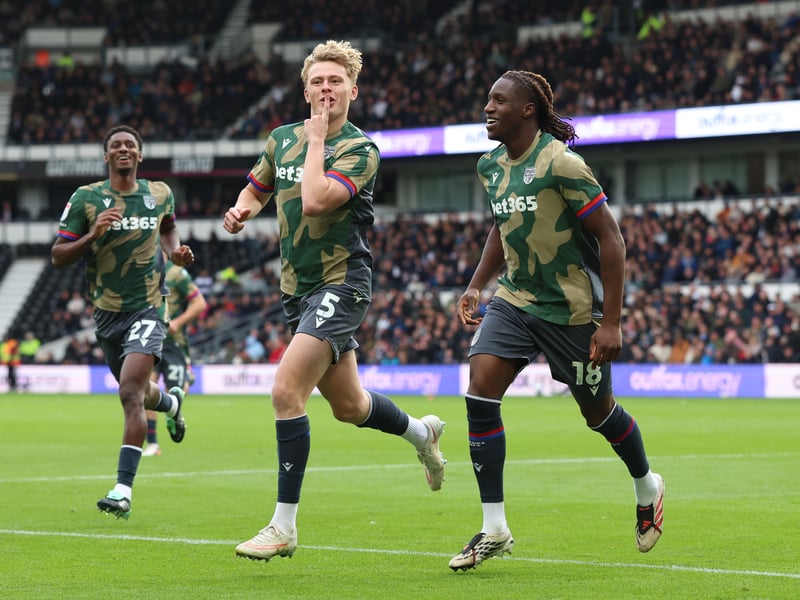 After emerging as one of Scottish football's most promising young defenders at Dundee last season, Graham was snapped up by Stoke for a £2million fee. After a tough start to the campaign, the Potters have improved since changing to a back three formation, with the 22-year-old a huge beneficiary of the change in shape. Scored his first goal for the club in a 1-0 win over Derby County earlier this month and has made a total of 88 defensive contributions for his side in nine league appearances.