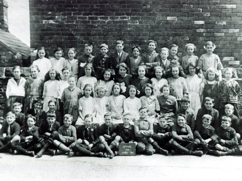 Intake Primary School pupils in 1924