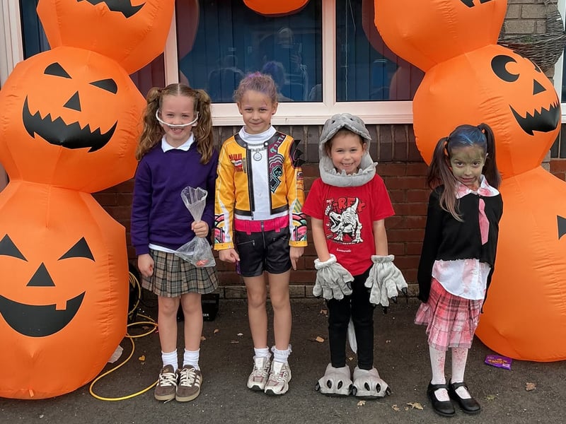 Spooky scenes at Nicol Mere Primary School