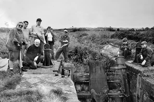 Members of the Telford Conservation Volunteer Force gather tools in hand at Hadley Canal on September 7, 1985, as they kick off the first in a new series of community environmental tasks. Based out of Stirchley Grange, the hard-working team set straight to work tackling overgrown reeds and clearing aquatic plants to restore the historic waterway. Do you recognise any of the eco-minded volunteers who rolled up their sleeves to protect local habitats back in 1985?