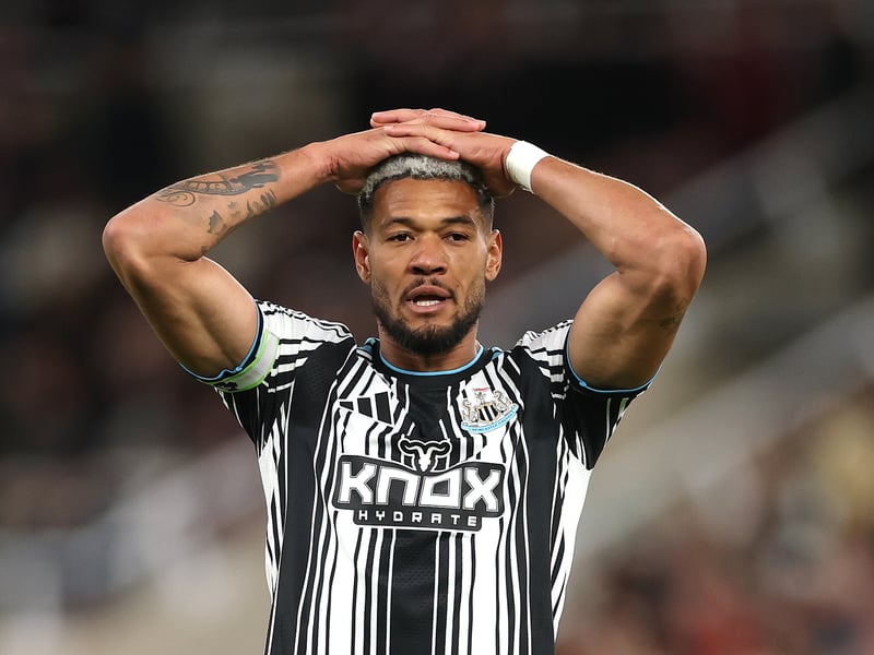 A controversial choice. However, with young Steur in midfield, Newcastle will need physically. That is Joelinton’s raison d’etre and keeps him in the team.