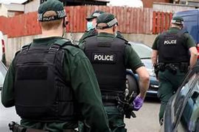 Detectives in Omagh are investigating after two men were stabbed in the town during the early hours of this morning, Thursday, October 22. SU3144CD26