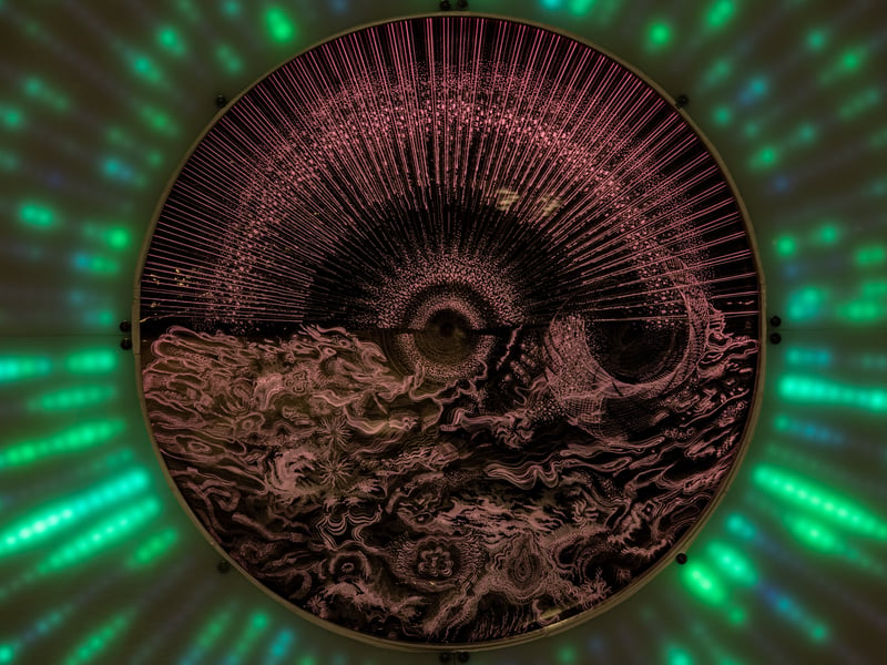 Lightpool 2026 art trail on opening night in Blackpool. Photo: Lucinda Herbert