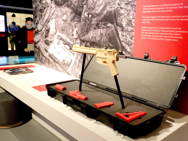 General view inside of the museum on October 22.