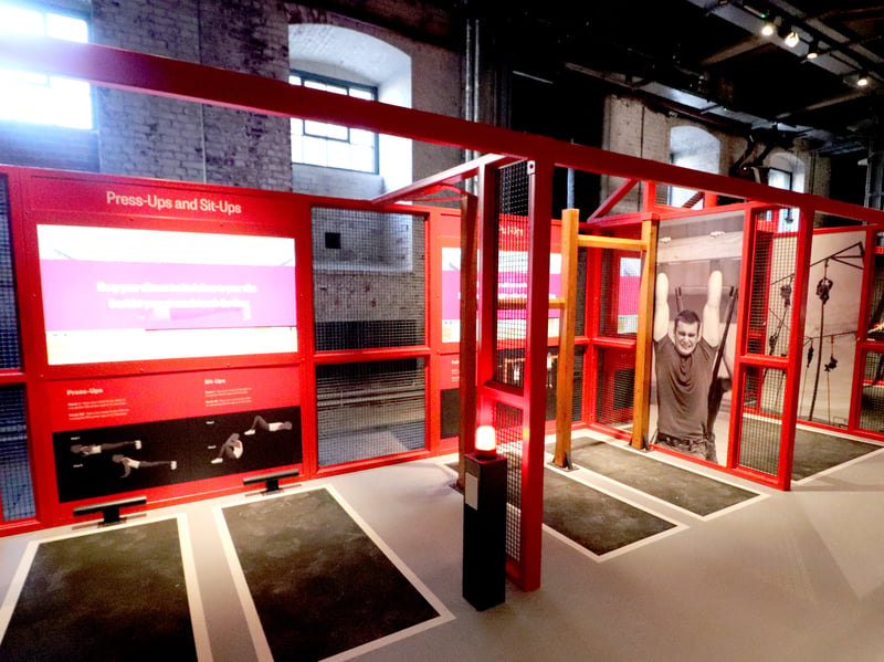 General view inside of the museum on October 22.