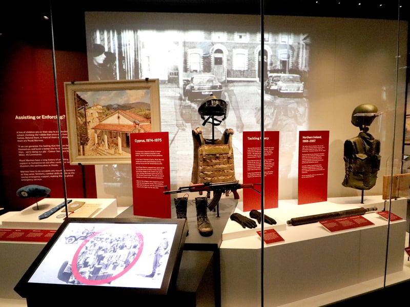 General view inside of the museum on October 22.