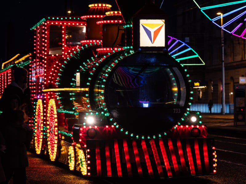 Lightpool 2026 art trail on opening night in Blackpool. Photo: Lucinda Herbert