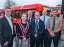 The Mayor of Derry City & Strabane District Council, Cllr Grace Uí Níallais, and Translink representatives were attending a special ceremony honouring Noel Christy, who has served as a Translink bus driver for 50 years.