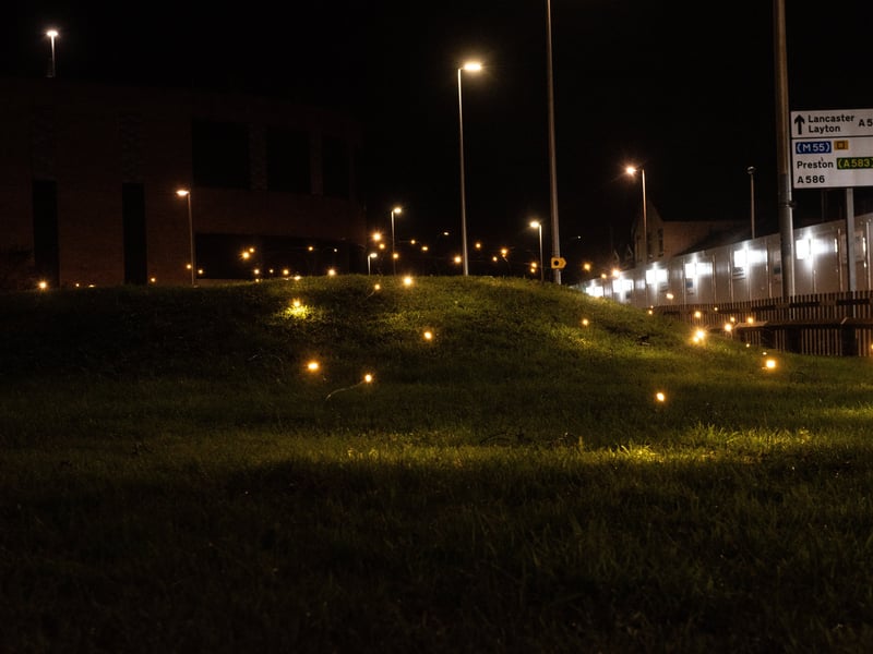 Lightpool 2026 art trail on opening night in Blackpool. Photo: Lucinda Herbert