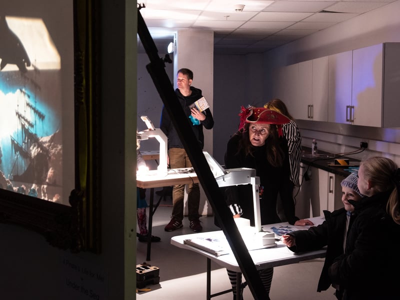 Lightpool 2026 art trail on opening night in Blackpool. Photo: Lucinda Herbert