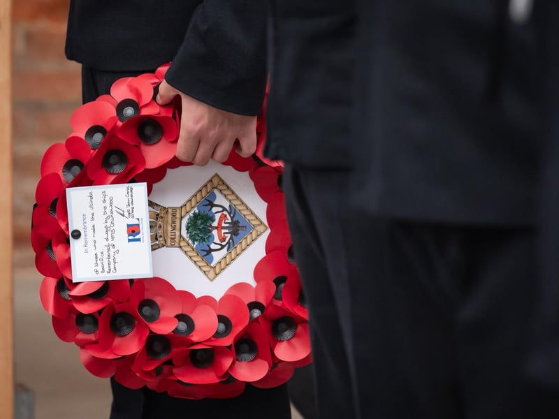 Service to commemorate Trafalgar Day and the life of Admiral Lord Nelson held at Fort Nelson on Portsdown Hill.