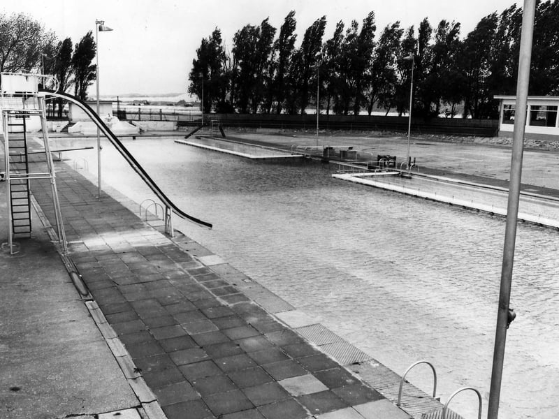 Hilsea Lido over the years.