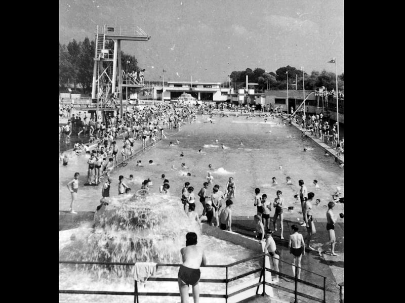 Hilsea Lido during an open day and fundraiser.


