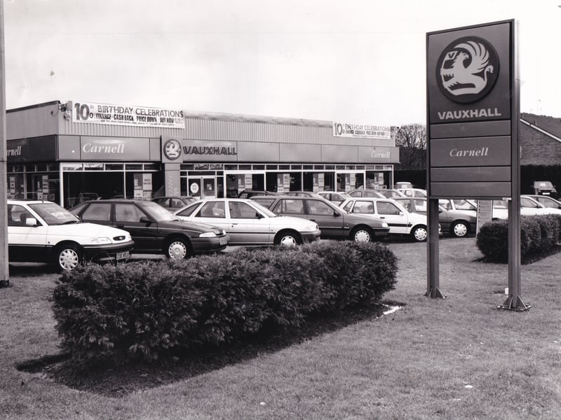 December 1993 and Vauxhall specialist Carnell was celebrating its 10th birthday.