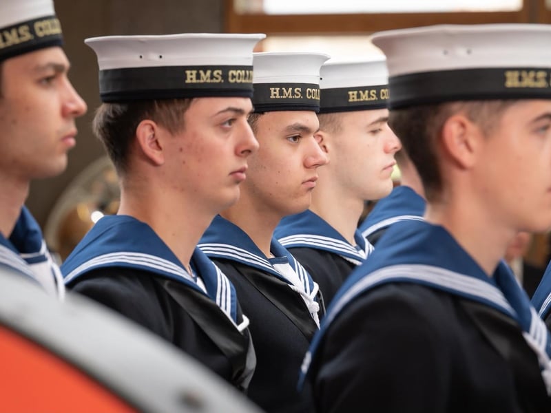Service to commemorate Trafalgar Day and the life of Admiral Lord Nelson held at Fort Nelson on Portsdown Hill.