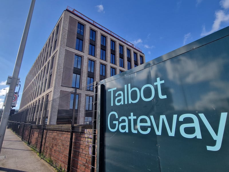 Update on the new MOD building site at Talbot Gateway
