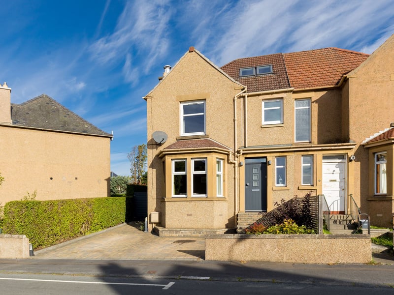This beautifully presented semi-detached family home, set within the highly sought after area of Corstorphine, is sure to attract significant interest. To the front, a driveway offers convenient off-street parking for up to two vehicles.